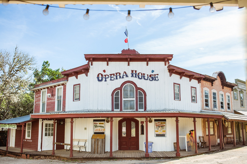 Pioneer Town in Wimberly.