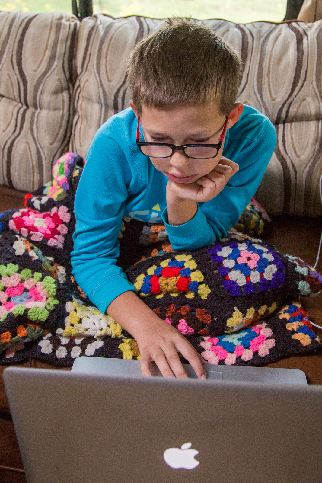 Homeschooling in pjs