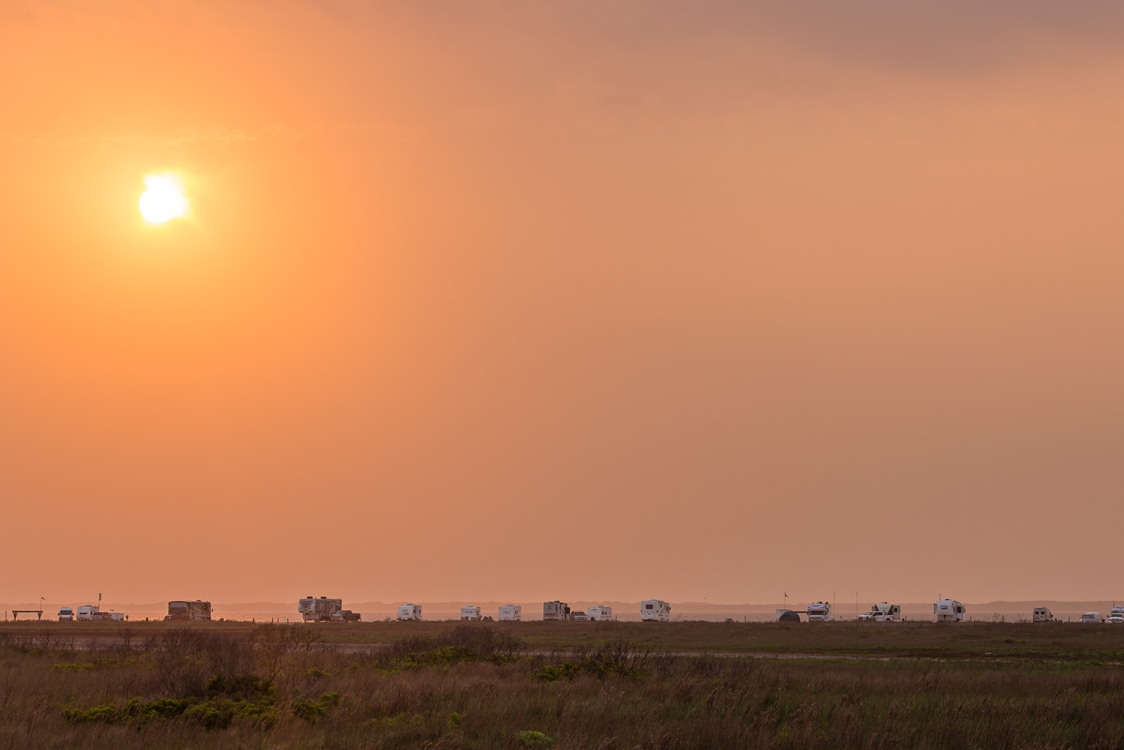 Sunset Over Bird Island Basin